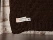 tweedmill textiles ltd brown alpaca throw
