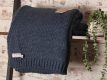 tweedmill textiles ltd grey blue slate wool alpaca throw